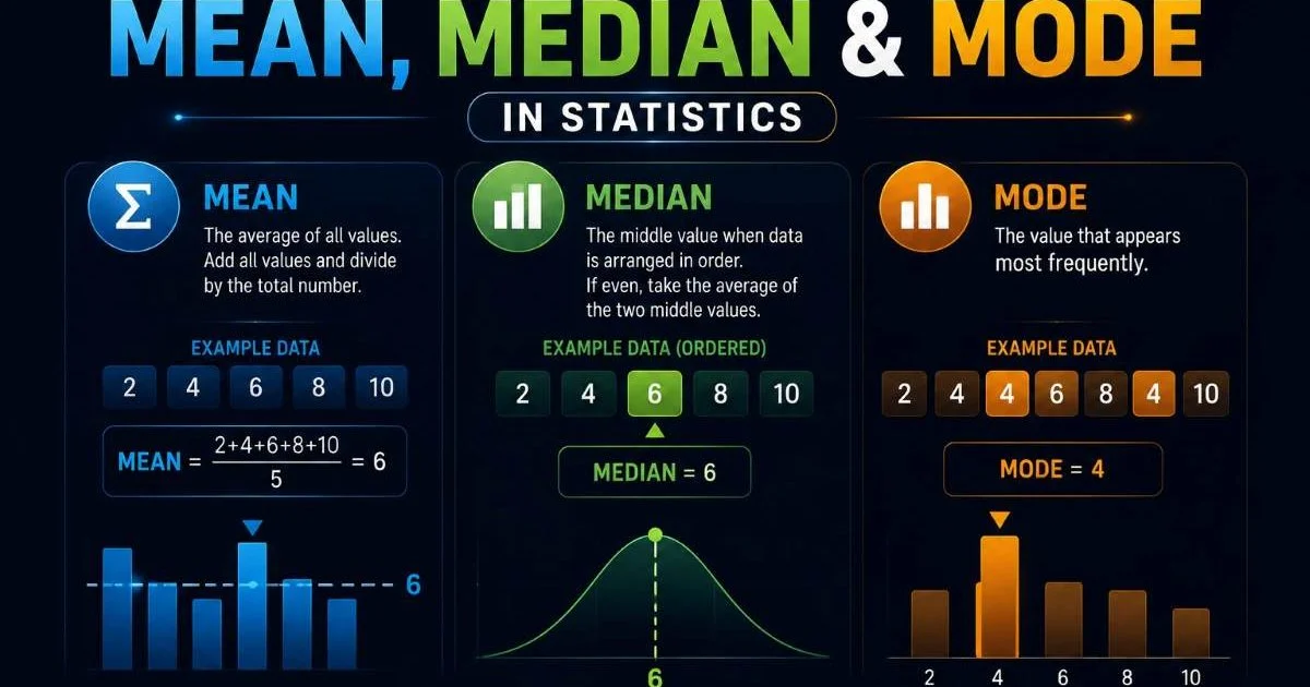 Understanding Mean Median and Mode in Statistics