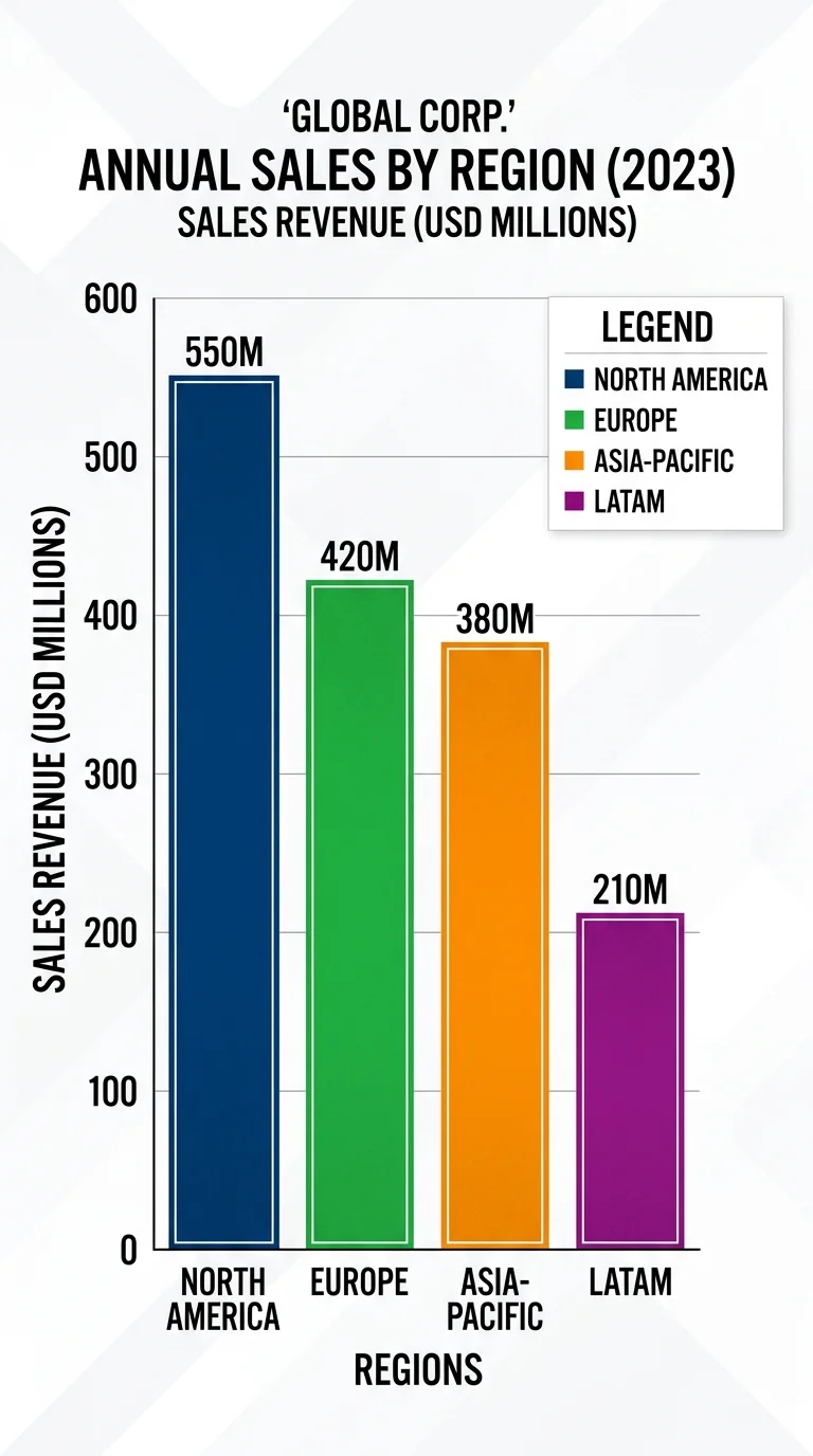 Annotated bar chart showing the five core components beginners need to identify