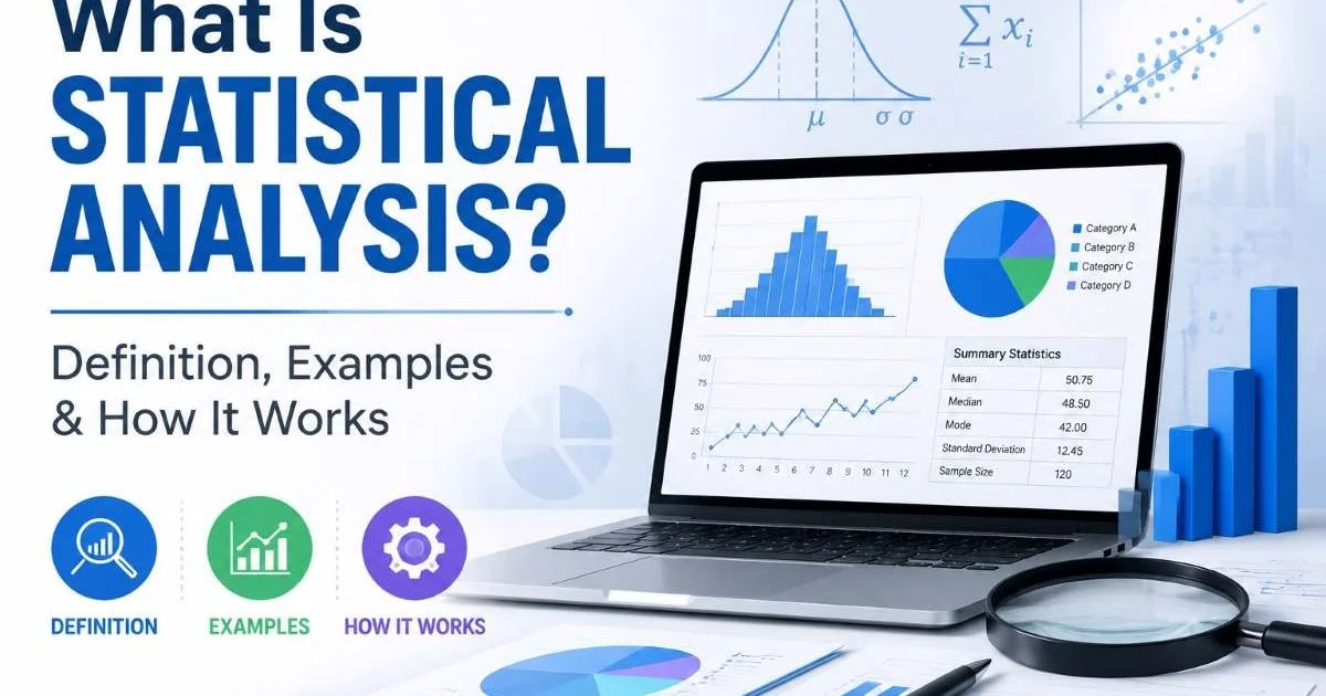 What Is Statistical Analysis? Definition, Examples & How It Works